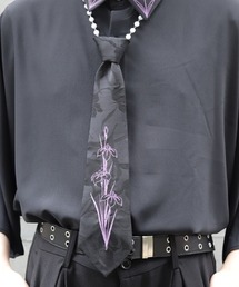 REZEN（リゼン）の「菖蒲刺繍ネクタイ（ネクタイ）」