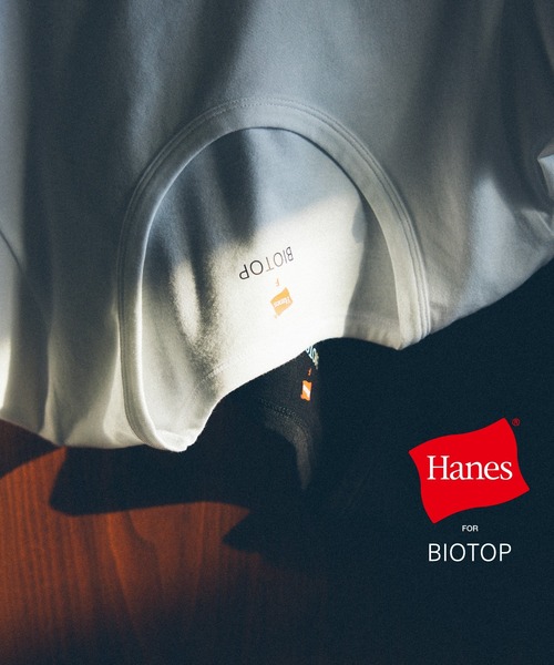 BIOTOP（ビオトープ）の「WOMEN【Hanes for BIOTOP】TRIBLEND CREW NECK T-SHIRTS 2P EX（Tシャツ/カットソー・レディース・その他・FREE）」の6枚目の写真