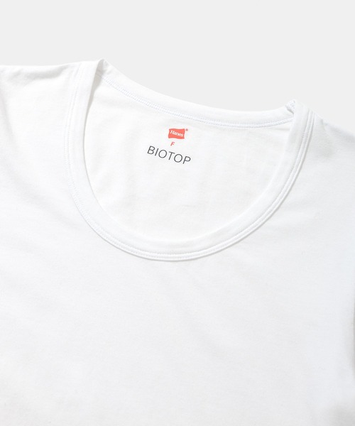 BIOTOP（ビオトープ）の「WOMEN【Hanes for BIOTOP】TRIBLEND CREW NECK T-SHIRTS 2P EX（Tシャツ/カットソー・レディース・その他・FREE）」の2枚目の写真