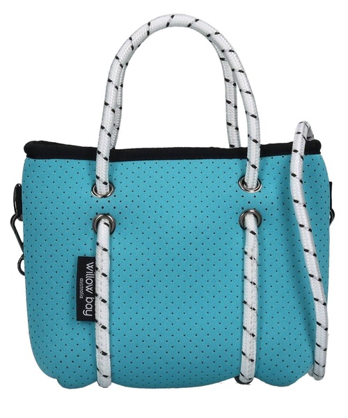 Willow Bay(ウィローベイ)の「【willow bay】BOUTIQUE TINY バック(トートバッグ・レディース・ライム/アクア/フューシャピンク/ブラウン/ブラック系1/ライトグレー/ブラック系その他2/ブラック/ラベンダー・FREE)」の7枚目の写真