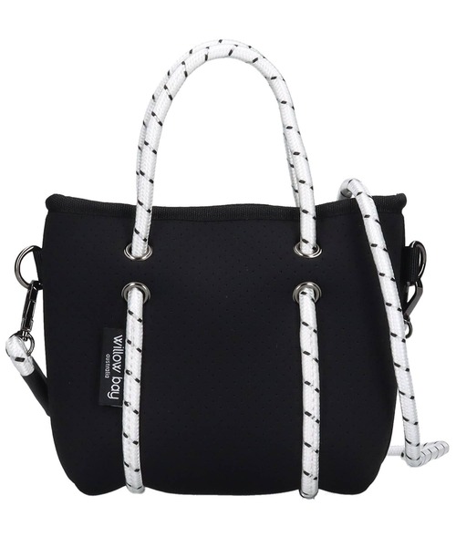 Willow Bay(ウィローベイ)の「【willow bay】BOUTIQUE TINY バック(トートバッグ・レディース・ライム/アクア/フューシャピンク/ブラウン/ブラック系1/ライトグレー/ブラック系その他2/ブラック/ラベンダー・FREE)」の1枚目の写真