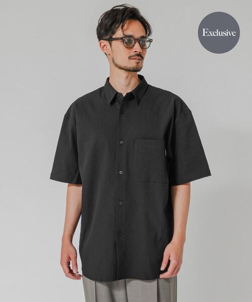 THOUSAND MILE(サウザンドマイル)の「『別注』THOUSAND MILE×URBAN RESEARCH WASHER CODE SHIRTS(シャツ/ブラウス・メンズ・チャコールグレー/ブラック/ストライプ・SMALL/MEDIUM/LARGE)」の2枚目の写真