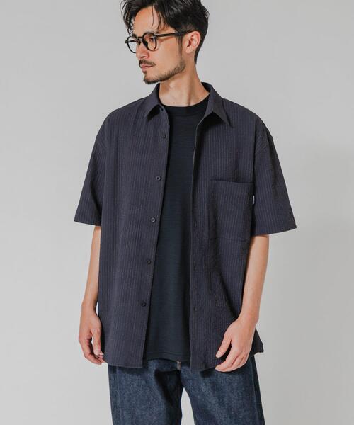 THOUSAND MILE(サウザンドマイル)の「『別注』THOUSAND MILE×URBAN RESEARCH WASHER CODE SHIRTS(シャツ/ブラウス・メンズ・チャコールグレー/ブラック/ストライプ・SMALL/MEDIUM/LARGE)」の12枚目の写真