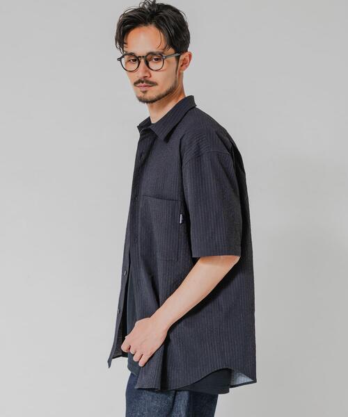 THOUSAND MILE(サウザンドマイル)の「『別注』THOUSAND MILE×URBAN RESEARCH WASHER CODE SHIRTS(シャツ/ブラウス・メンズ・チャコールグレー/ブラック/ストライプ・SMALL/MEDIUM/LARGE)」の14枚目の写真