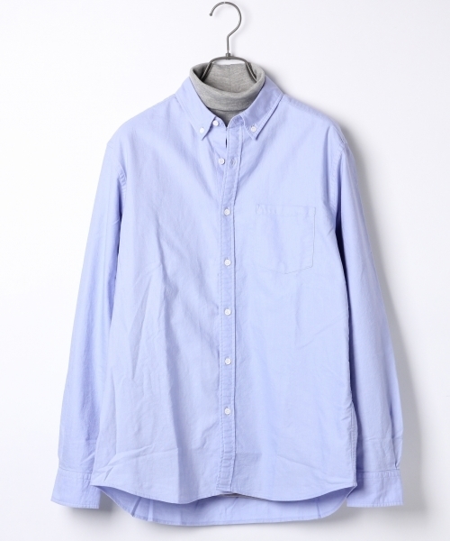 RAGEBLUE（レイジブルー）の「ナチュラルストレッチOXシャツ長袖/705124（シャツ/ブラウス・メンズ・ホワイト/グリーン/グレー/ネイビー/ライトブルー・SMALL/LARGE/X-LARGE/MEDIUM）」の4枚目の写真