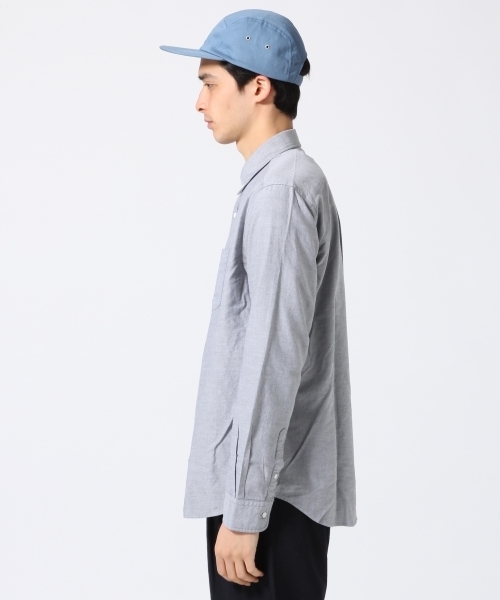 RAGEBLUE（レイジブルー）の「ナチュラルストレッチOXシャツ長袖/705124（シャツ/ブラウス・メンズ・ホワイト/グリーン/グレー/ネイビー/ライトブルー・SMALL/LARGE/X-LARGE/MEDIUM）」の6枚目の写真