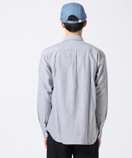 RAGEBLUE（レイジブルー）の「ナチュラルストレッチOXシャツ長袖/705124（シャツ/ブラウス・メンズ・ホワイト/グリーン/グレー/ネイビー/ライトブルー・SMALL/LARGE/X-LARGE/MEDIUM）」の7枚目の写真