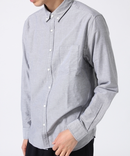 RAGEBLUE（レイジブルー）の「ナチュラルストレッチOXシャツ長袖/705124（シャツ/ブラウス・メンズ・ホワイト/グリーン/グレー/ネイビー/ライトブルー・SMALL/LARGE/X-LARGE/MEDIUM）」の10枚目の写真