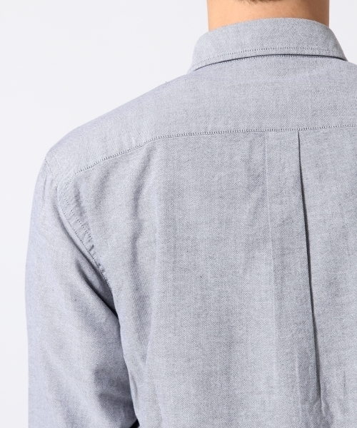 RAGEBLUE（レイジブルー）の「ナチュラルストレッチOXシャツ長袖/705124（シャツ/ブラウス・メンズ・ホワイト/グリーン/グレー/ネイビー/ライトブルー・SMALL/LARGE/X-LARGE/MEDIUM）」の12枚目の写真