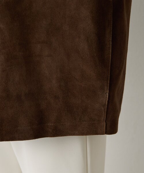 Whim Gazette（ウィムガゼット）の「【COOR】SUEDE SHIRT JACKET（その他アウター・レディース・キャメル・MEDIUM）」の21枚目の写真