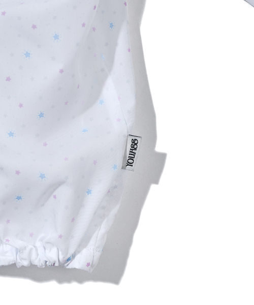 YOUHEE(ユヒ)の「STAR PATTERN HOODED WIND BREAKER_WHITE(ナイロンジャケット・レディース・その他・FREE)」の10枚目の写真