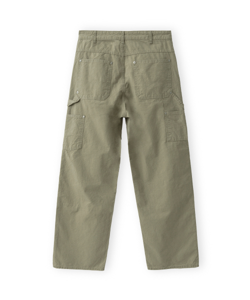 BROWNYARD(ブラウンヤード)の「ダブルニパンツ、オリーブグレー(その他パンツ・メンズ・その他・4/6/3/5)」の2枚目の写真