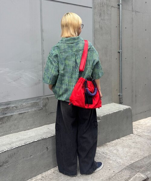 SOUNDSGOOOOD（サウンズグッド）の「【SOUNDS GOOOOD】ネオンハーフジップシャツ（シャツ/ブラウス・メンズ・ピンク/グリーン・ONE SIZE）」の16枚目の写真