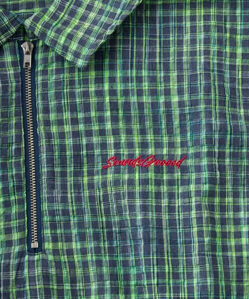 SOUNDSGOOOOD（サウンズグッド）の「【SOUNDS GOOOOD】ネオンハーフジップシャツ（シャツ/ブラウス・メンズ・ピンク/グリーン・ONE SIZE）」の20枚目の写真