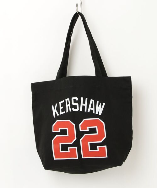 Lafayette(ラファイエット)の「WBC USA - WUSA-TTB02 CANVAS TOTE BAG 22 KERSHAW(トートバッグ・メンズ・ブラック・ONE SIZE)」の1枚目の写真