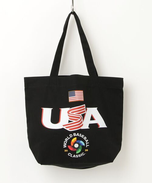 Lafayette(ラファイエット)の「WBC USA - WUSA-TTB02 CANVAS TOTE BAG 22 KERSHAW(トートバッグ・メンズ・ブラック・ONE SIZE)」の2枚目の写真