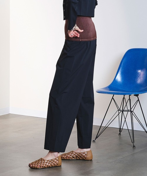 TAION(タイオン)の「(TAION)COOL PANTS(その他パンツ・レディース・ベージュ/ブラック・M/S)」の3枚目の写真