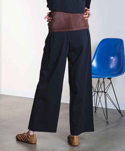 TAION(タイオン)の「(TAION)COOL PANTS(その他パンツ・レディース・ベージュ/ブラック・M/S)」の4枚目の写真