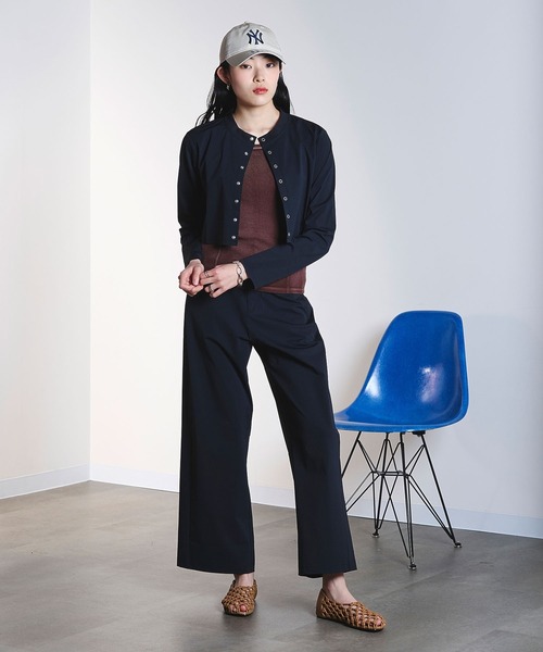 TAION(タイオン)の「(TAION)COOL PANTS(その他パンツ・レディース・ベージュ/ブラック・M/S)」の5枚目の写真