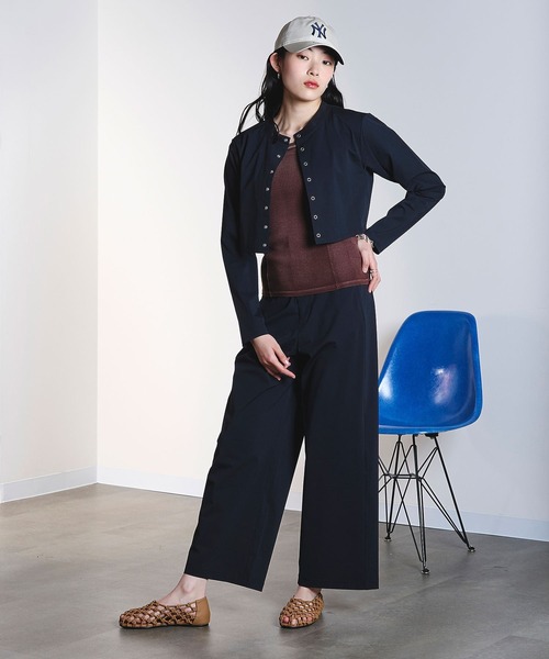 TAION(タイオン)の「(TAION)COOL PANTS(その他パンツ・レディース・ベージュ/ブラック・M/S)」の6枚目の写真
