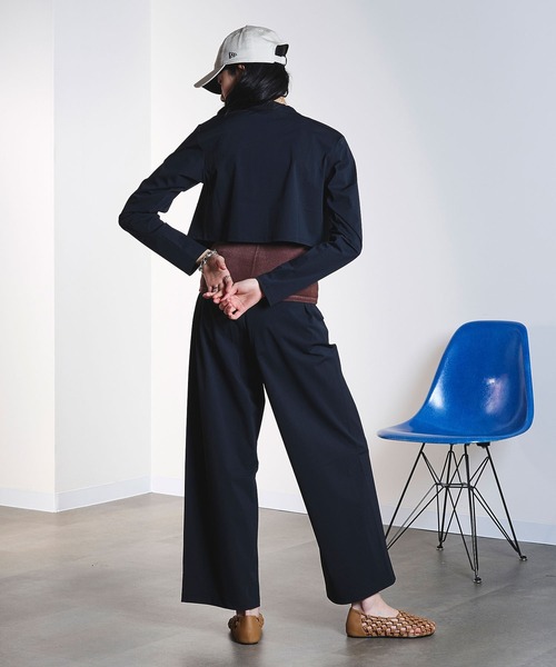 TAION(タイオン)の「(TAION)COOL PANTS(その他パンツ・レディース・ベージュ/ブラック・M/S)」の7枚目の写真