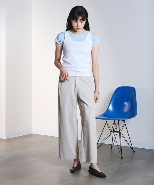 TAION(タイオン)の「(TAION)COOL PANTS(その他パンツ・レディース・ベージュ/ブラック・M/S)」の13枚目の写真