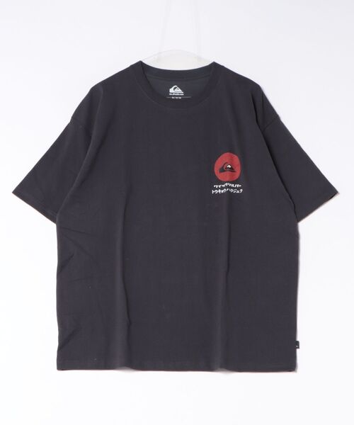Quiksilver(クイックシルバー)の「【ムラサキスポーツ限定】QUIKSILVER/クイックシルバー Tシャツ HOKUSAI SHIBUHARA ST QST262607M(Tシャツ/カットソー・メンズ・ホワイト/ブラック/ブラック系その他・M/L/XL)」の3枚目の写真