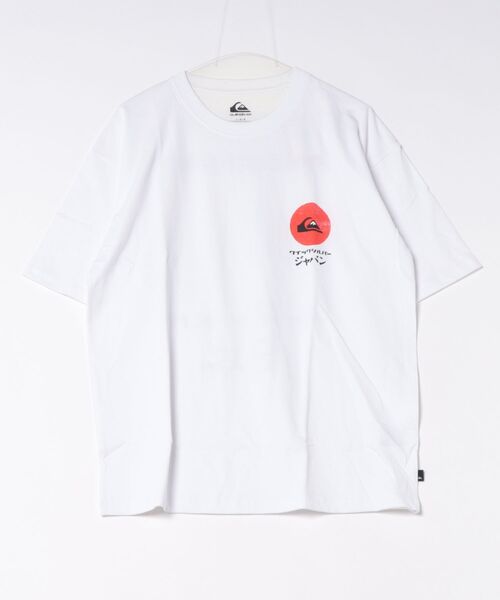 Quiksilver(クイックシルバー)の「【ムラサキスポーツ限定】QUIKSILVER/クイックシルバー Tシャツ HOKUSAI SHIBUHARA ST QST262607M(Tシャツ/カットソー・メンズ・ホワイト/ブラック/ブラック系その他・M/L/XL)」の2枚目の写真