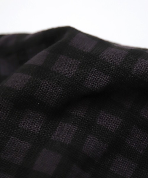 Brocante（ブロカント）の「[Brocante / ブロカント] チェックキャンバス グランシャツ（シャツ/ブラウス・レディース・ブラック系その他/ブラウン系その他・2）」の19枚目の写真