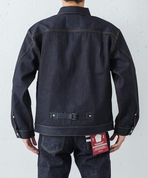 URBAN RESEARCH(アーバンリサーチ)の「MOMOTARO JEANS #001 STANDARD DENIM JACKET(デニムジャケット・メンズ・インディゴブルー・XX-LARGE/X-LARGE/LARGE/MEDIUM/SMALL/X-SMALL)」の4枚目の写真