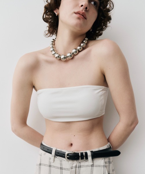 MANY WAY TUBE TOP メニ－ウェイチューブトップ 春服 夏服（チューブ