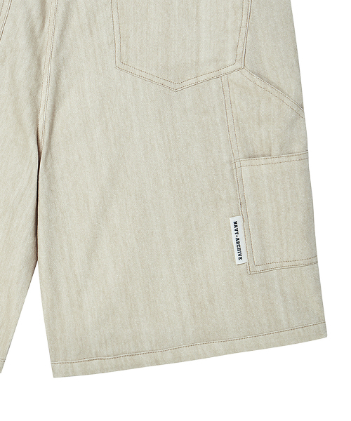 Beyond Closet（-）の「[COLLECTION LINE] コーティングテクスチャーディテールカーペンターパンツベージュ（その他パンツ・メンズ・その他・MEDIUM/LARGE）」の5枚目の写真