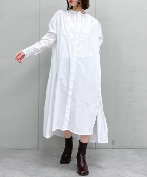 spiritoso(スピリトーゾ)の「【spiritoso】キャンブリックレースワンピース(ワンピース・レディース・グレイッシュベージュ/ブラック・MEDIUM)」の3枚目の写真