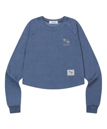 ダイロンピグメントナグランクロップグリムロングスリーブTシャツ(2カラー)