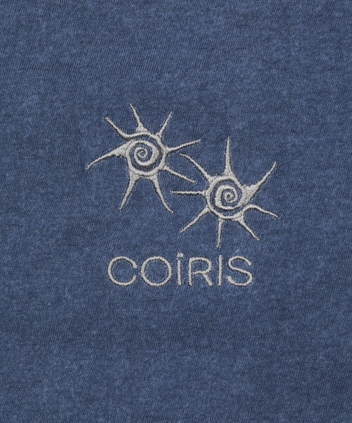 COIRIS(コイリス)の「ダイロンピグメントナグランクロップグリムロングスリーブTシャツ(2カラー)(Tシャツ/カットソー・レディース・チャコールグレー/ネイビー・FREE)」の8枚目の写真