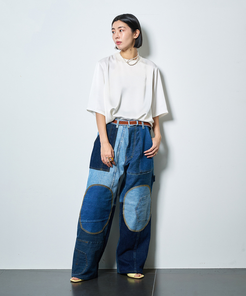 CITYSHOP(シティーショップ)の「《追加4》SATIN Tシャツ(Tシャツ/カットソー・レディース・ホワイト/シルバー・FREE)」の11枚目の写真