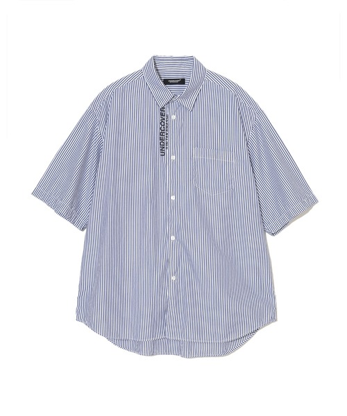 UNDERCOVER(アンダーカバー)の「UC1F9401-2(シャツ/ブラウス・メンズ・ホワイト系その他/ネイビー・4/2/3)」の2枚目の写真