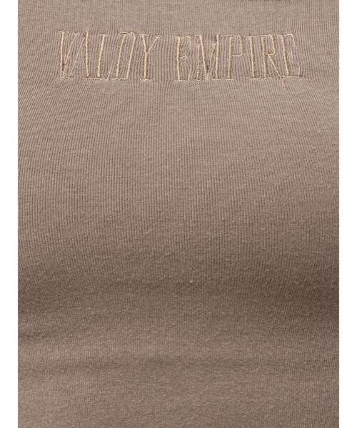 GYDA(ジェイダ)の「VALDY EMPIREワンショルチョーカートップス(Tシャツ/カットソー・レディース・カーキ/ブラック/オフホワイト・FREE)」の18枚目の写真