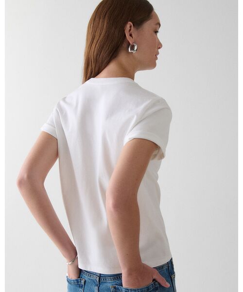 kate spade new york(ケイトスペード ニューヨーク)の「ヘッジホッグ Tシャツ(Tシャツ/カットソー・レディース・ホワイト・SMALL)」の3枚目の写真
