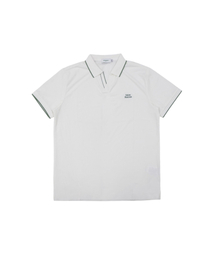 MONBIRDIE GOLF（モンバーディーゴルフ）の「メンズ オープンネック クラシック ショートスリーブ ホワイト（Tシャツ/カットソー）」