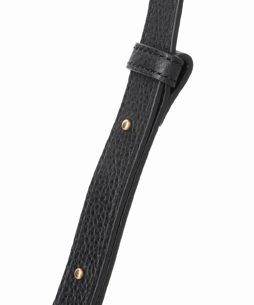 VERMEIL par iena(ヴェルメイユパーイエナ)の「ORSETTO オルセット OPACO W40xH30xD9cm 01-173-02(ショルダーバッグ・レディース・キャメル/ブラック・FREE)」の9枚目の写真