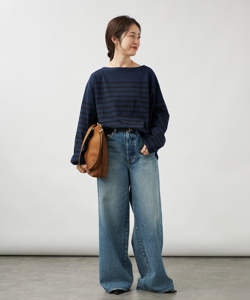 VERMEIL par iena(ヴェルメイユパーイエナ)の「ORSETTO オルセット OPACO W40xH30xD9cm 01-173-02(ショルダーバッグ・レディース・キャメル/ブラック・FREE)」の10枚目の写真