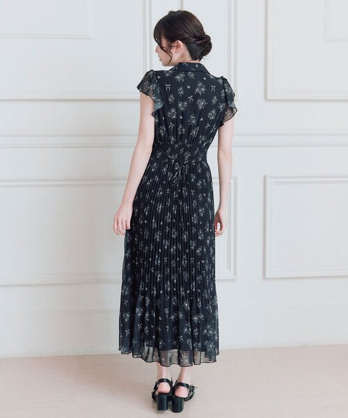 OLIVE des OLIVE(オリーブデオリーブ)の「Aimerianejoie総柄ロングワンピース(ワンピース・レディース・ブラック/サックスブルー/ピンク・FREE)」の8枚目の写真