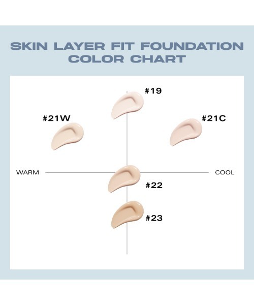 ABOUT__TONE.(アバウトトーン)の「SKIN LAYER FIT FOUNDATION(ファンデーション・レディース・23 NATURAL/21 WARM LIGHT/22 IVORY/21 COOL LIGHT/19 FAIR・FREE)」の9枚目の写真