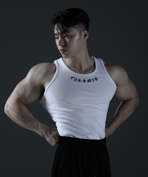 CARMID（カミド）の「ノーブルゴシック模様スリーブレス[ホワイト]（Tシャツ/カットソー・メンズ・その他・1/2/3）」の10枚目の写真