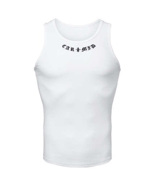 CARMID（カミド）の「ノーブルゴシック模様スリーブレス[ホワイト]（Tシャツ/カットソー・メンズ・その他・1/2/3）」の5枚目の写真