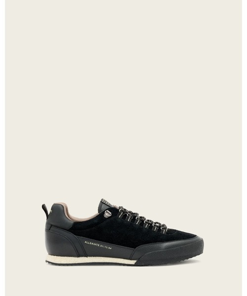 ALLSAINTS(オールセインツ)の「HARRI LOW TOP TRAINERS | HARRI ロー トップ スニーカー(スニーカー・メンズ・ブラック・UK8)」の1枚目の写真