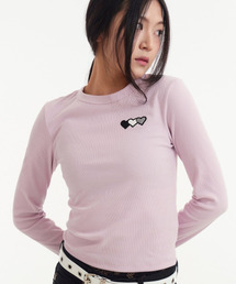 Heart Wappen Basic Long Sleeve Pink