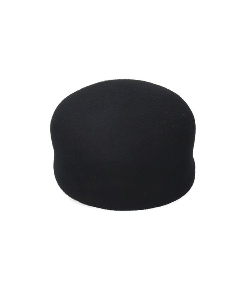Chapeau d' O(シャポードオー)の「Chapeau d' O Felt Flat top Cap / シャポードオー(キャップ・レディース・グレー/ブラック・M/57.5cm)」の11枚目の写真