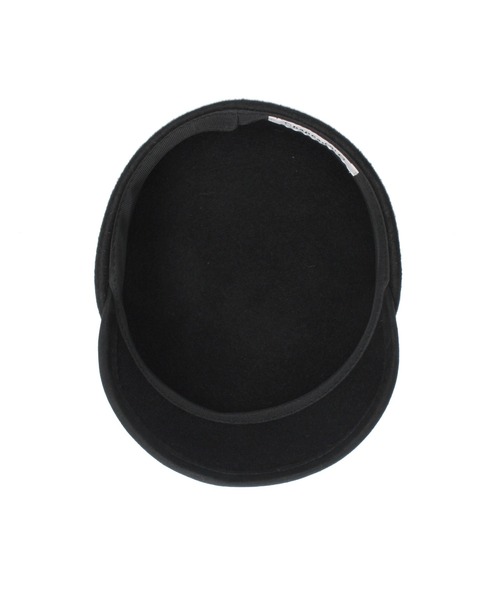 Chapeau d' O(シャポードオー)の「Chapeau d' O Felt Flat top Cap / シャポードオー(キャップ・レディース・グレー/ブラック・M/57.5cm)」の12枚目の写真